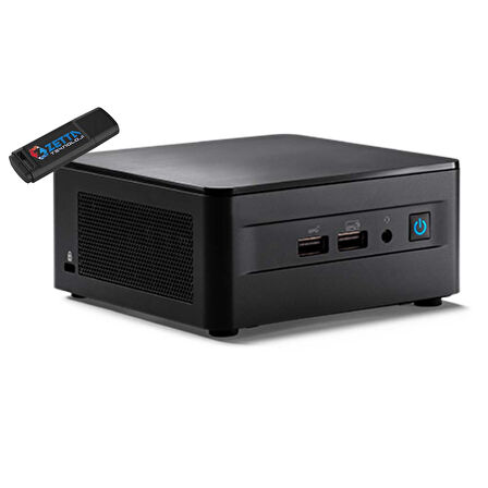 Intel Nuc 12 Pro Intel Core I5 1240P 8 GB 512 GB SSD Freedos Mini Bilgisayar NUC12WSHI5F02 + Zetta Flash Bellek