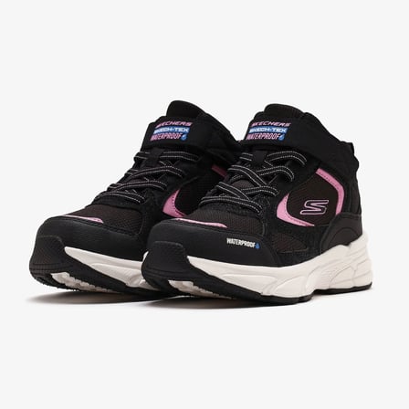 Skechers RETRO-GRAPH Siyah Çocuk Bot 303482L-BLK