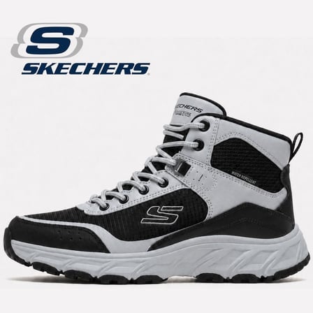 Skechers Hillcrest 2.0 Woodrock Peak 237804-GYBK Water Repellent Outdoor Erkek Bot