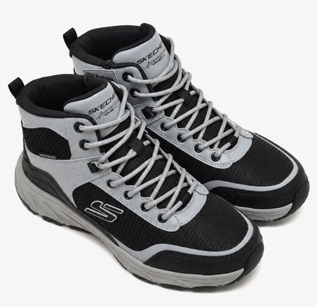 Skechers Hillcrest 2.0 Woodrock Peak 237804-GYBK Water Repellent Outdoor Erkek Bot