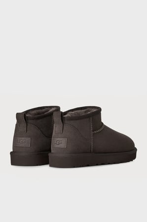 UGG W Classic Hakiki Deri Ultra Mini Bot Kadın BOT 1116109 KOYU KAHVE