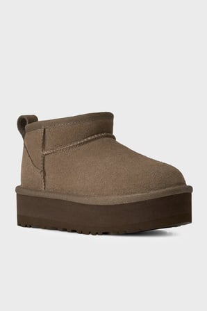 Ugg Hakiki Deri Süet Bot Kadın BOT 1157791K TOPRAK