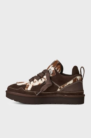 Ugg W Lowmel Western Süet Kalın Taban Sneaker Ayakkabı Kadın AYAKKABI 1180311 KOYU KAHVE