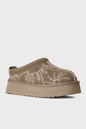 Ugg W Tazz Botanic Nakış Detaylı Süet Ayakkabı Kadın AYAKKABI 1180373 TOPRAK