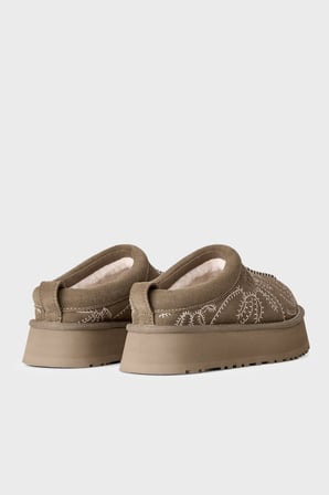 Ugg W Tazz Botanic Nakış Detaylı Süet Ayakkabı Kadın AYAKKABI 1180373 TOPRAK