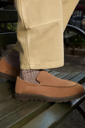 Ugg M Shep Süet Loafer Ayakkabı Erkek AYAKKABI 1180472 TABA