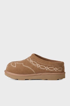 Ugg Nakış Detaylı Süet Terlik Kadın TERLİK 1184433K TABA