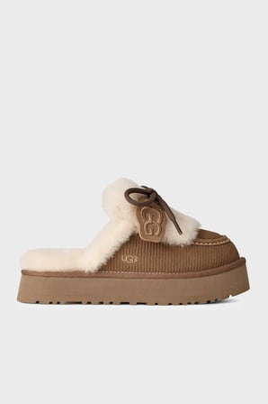 Ugg İçi Kürklü Kalın Tabanlı Süet Terlik Kadın TERLİK 1180360 TABA