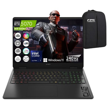 Omen Slim Gaming 16-AN0025NT Ultra 7-255H RTX5070 16GB Ram 4tb SSD 16" IPS Wqxga 240Hz W11 CJ8V8EA Taşınabilir Bilgisayar