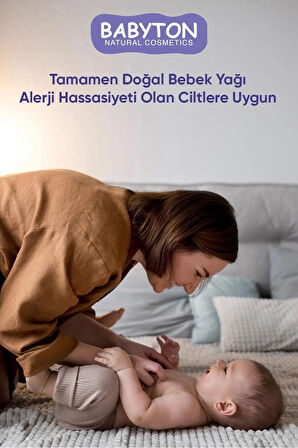 Babyton Doğal Bebek Bakım Yağı 50 ml