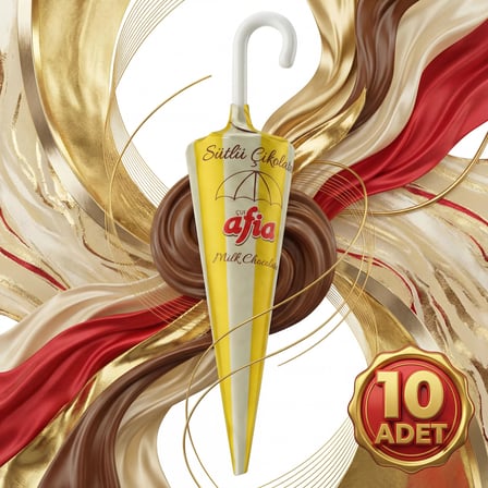 Afia Şemsiye Çikolata 10x25 Gr