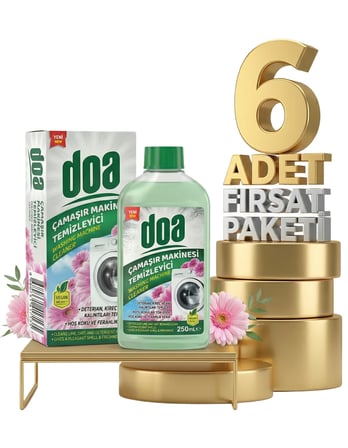 Doa Çamaşır Makinesi Temizleyicisi 6x250 Ml