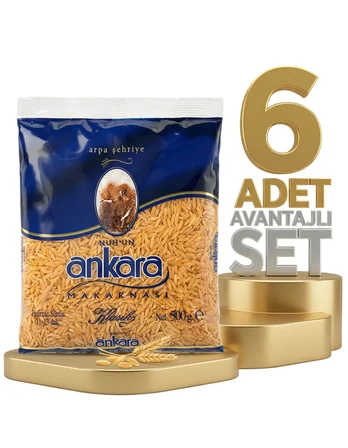Ankara Arpa Şehriye Makarna 6x500 Gr