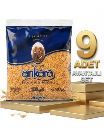 Ankara Arpa Şehriye Makarna 9x500 Gr