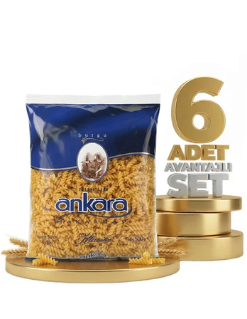 Ankara Burgu Makarna 6x500 Gr