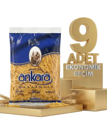 Ankara Erişte Makarna 9x500 Gr
