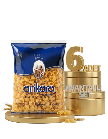 Ankara Mantı Makarna 6x500 Gr