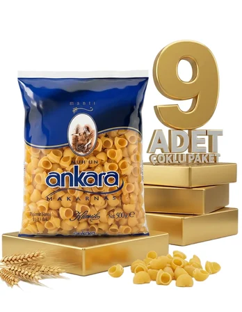 Ankara Mantı Makarna 9x500 Gr