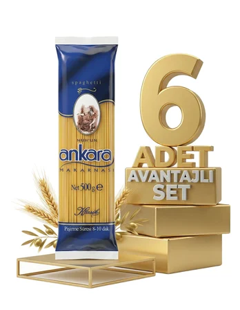 Ankara Spaghetti Makarna 6x500 Gr