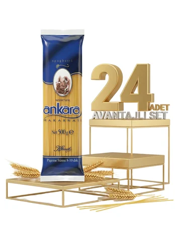 Ankara Spaghetti Makarna 24x500 Gr