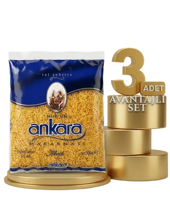 Ankara Makarna Tel Şehriye 3x500 Gr