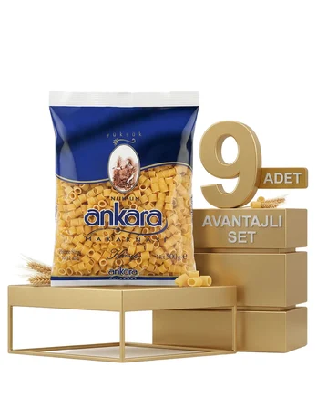 Ankara Yüksük Makarna 9x500 Gr