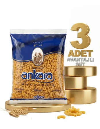 Ankara Makarna Dirsek 3x500 Gr