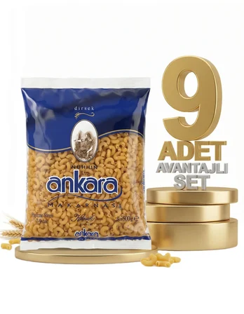 Ankara Makarna Dirsek 9x500 Gr
