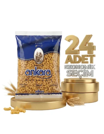 Ankara Makarna Dirsek 24x500 Gr
