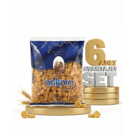 Ankara Makarna Bamya 6x500 Gr