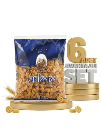 Ankara Makarna Bamya 6x500 Gr