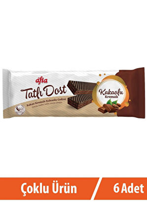 Tatlı Dost Kakao Kremalı Gofret 6x140 Gr