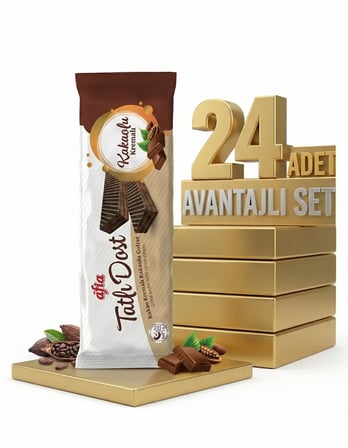 Afia Tatlı Dost Kakao Kremalı Gofret 24x140 Gr