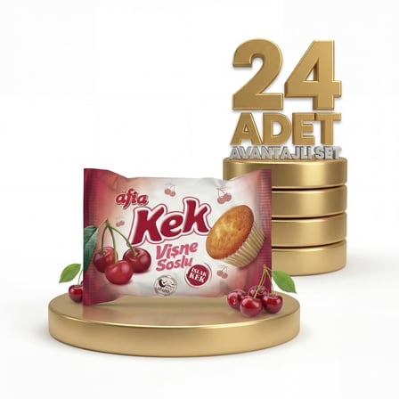 Afia Vişne Soslu Islak Kek 24x35 Gr