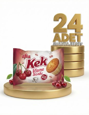Afia Vişne Soslu Islak Kek 24x35 Gr