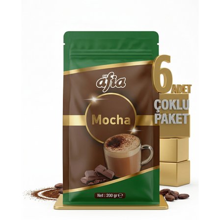 Afia Mocha Kahve 6x200 Gr