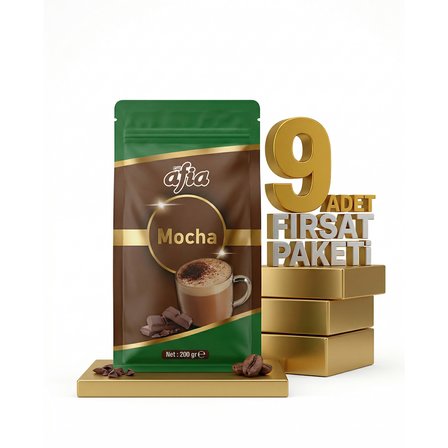 Afia Mocha Kahve 9x200 Gr