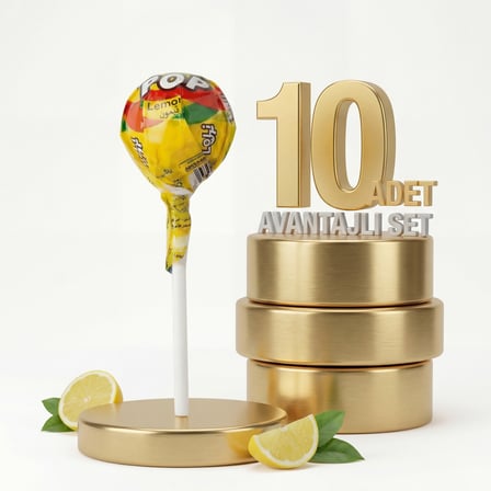 Afia Lolipop Meyve Aromalı Sert Şeker 10x10 Gr