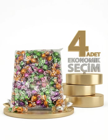 Afia Aybon Topşeker Meyveli Bonbon 4x1 Kg