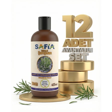 Safia Zayıf Ve Kırılgan Saçlar İçin Şampuan 12x400 Ml