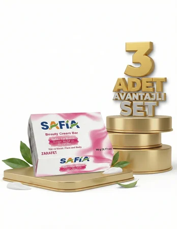 Safia Güzellik Sabunu Zarafet Kadınlar İçin 3x90 Gr
