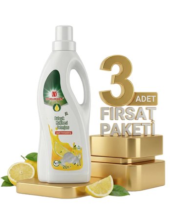 Worldchem Bulaşık Makine Deterjanı 3x2 Lt