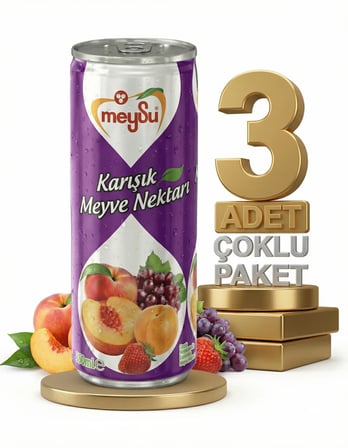 Meysu Kutu Karışık 3x330 Ml
