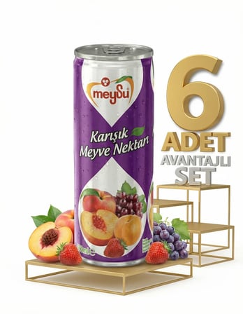 Meysu Kutu Karışık 6x330 Ml