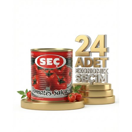 Seç Domates Salçası 24x830 Gr