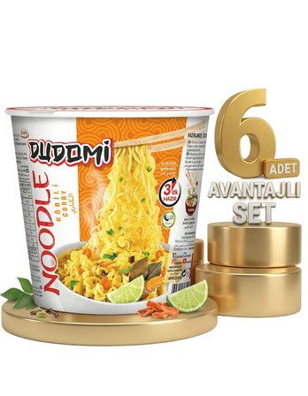 Dudomi Bardak Körili 6x60 Gr