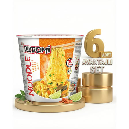 Dudomi Bardak Körili 6x60 Gr