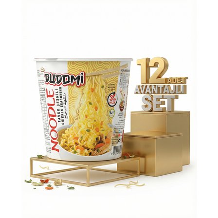 Dudomi Bardak Tavuk Çeşnili 12x60 Gr