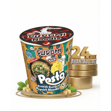 Dudomi Bardak Kremalı Pesto Soslu 24x80 Gr