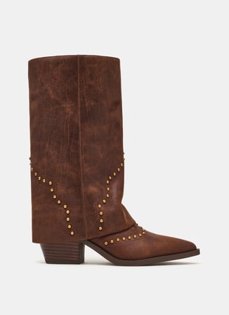 Steve Madden Topuklu Çizme, 36, Kahve